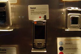 3g手机产品秀图片 2005年中国国际通信设备技术展